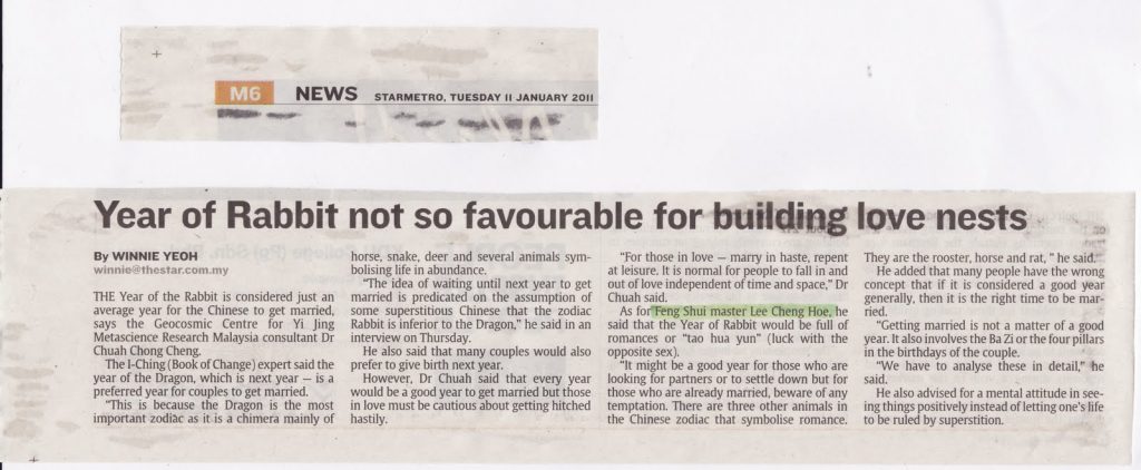 I was quoted by Star Newspaper for saying.....